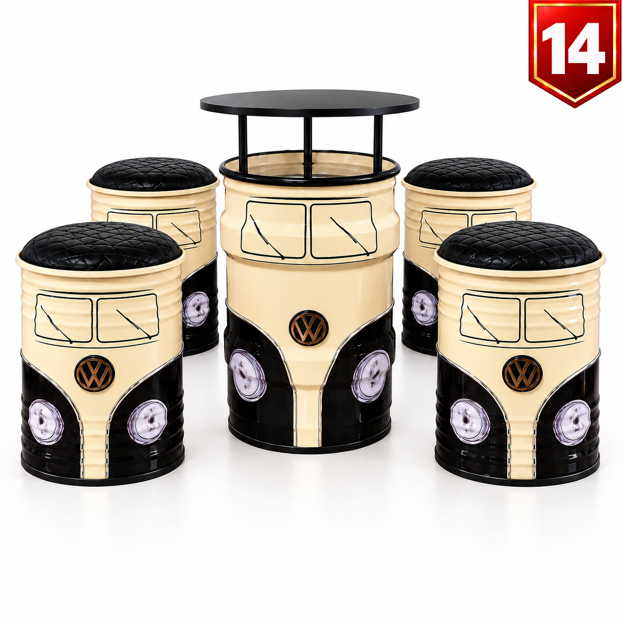Conjunto Kombi Bege — Modelo 14