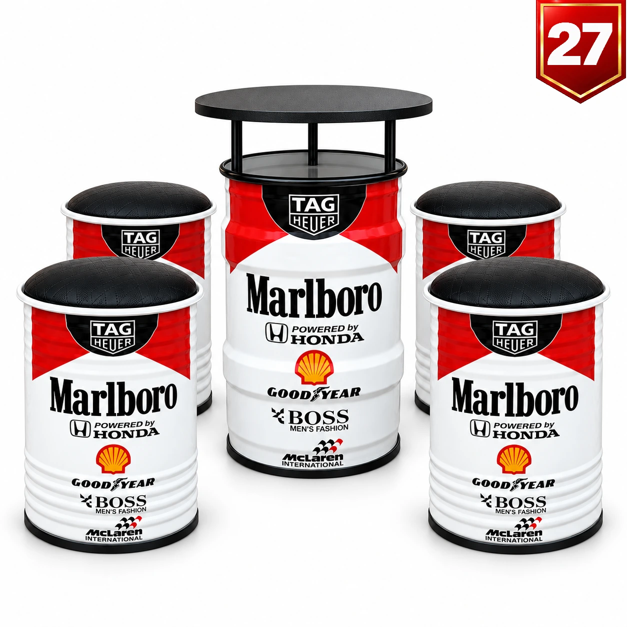 Conjunto Marlboro Honda — Modelo 27