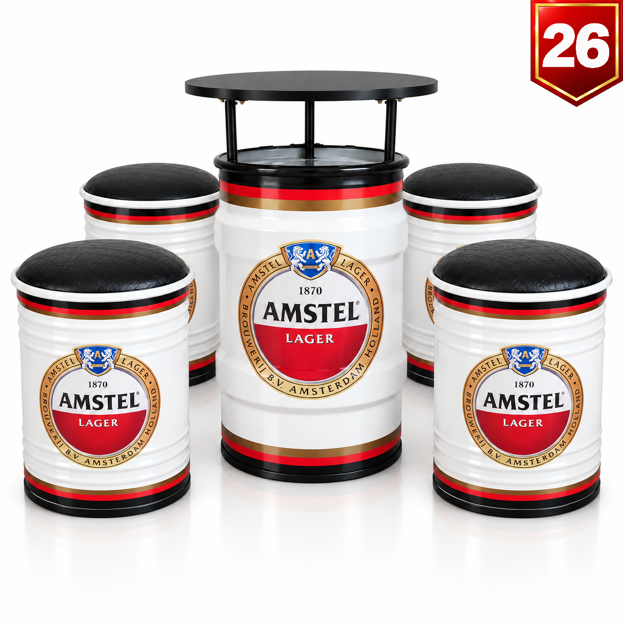 Conjunto Amstel Branco — Modelo 26