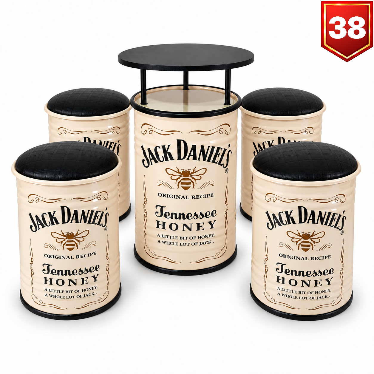 Conjunto Jack Daniel's — Modelo 38