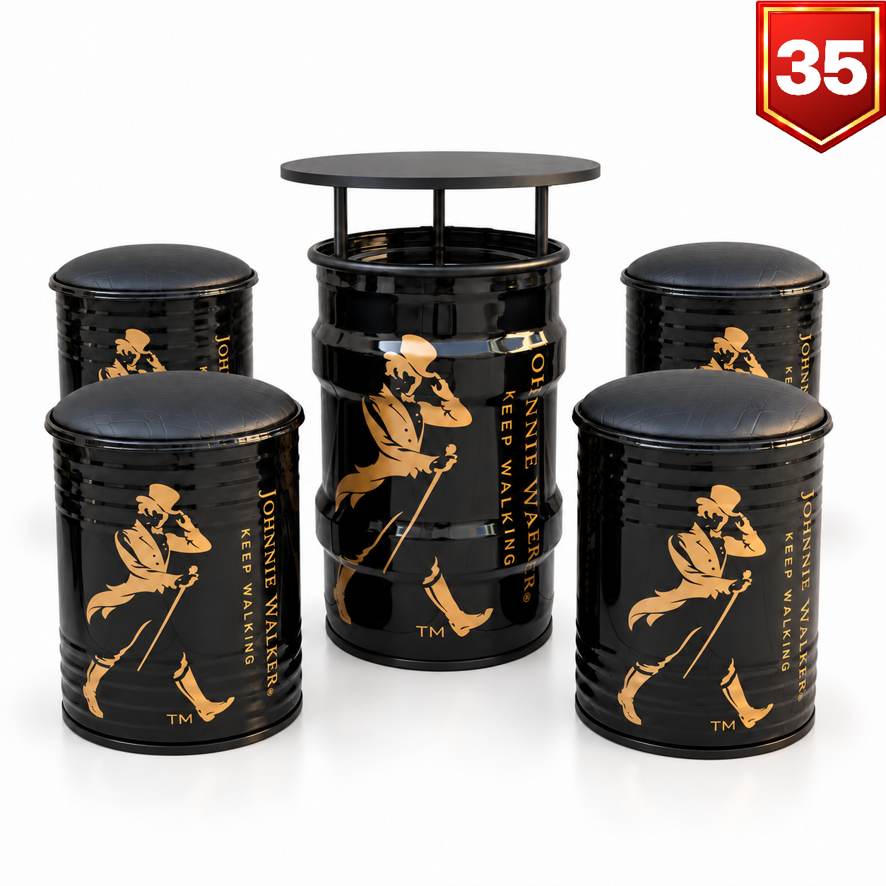 Conjunto Johnnie Walker — Modelo 35